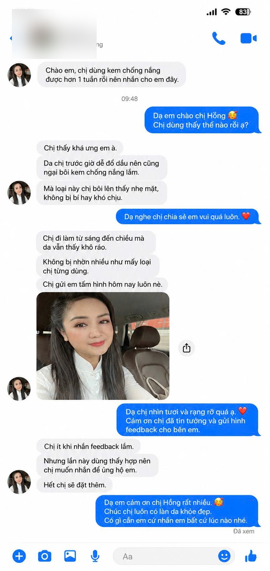 Feedback khách hàng Bioreju