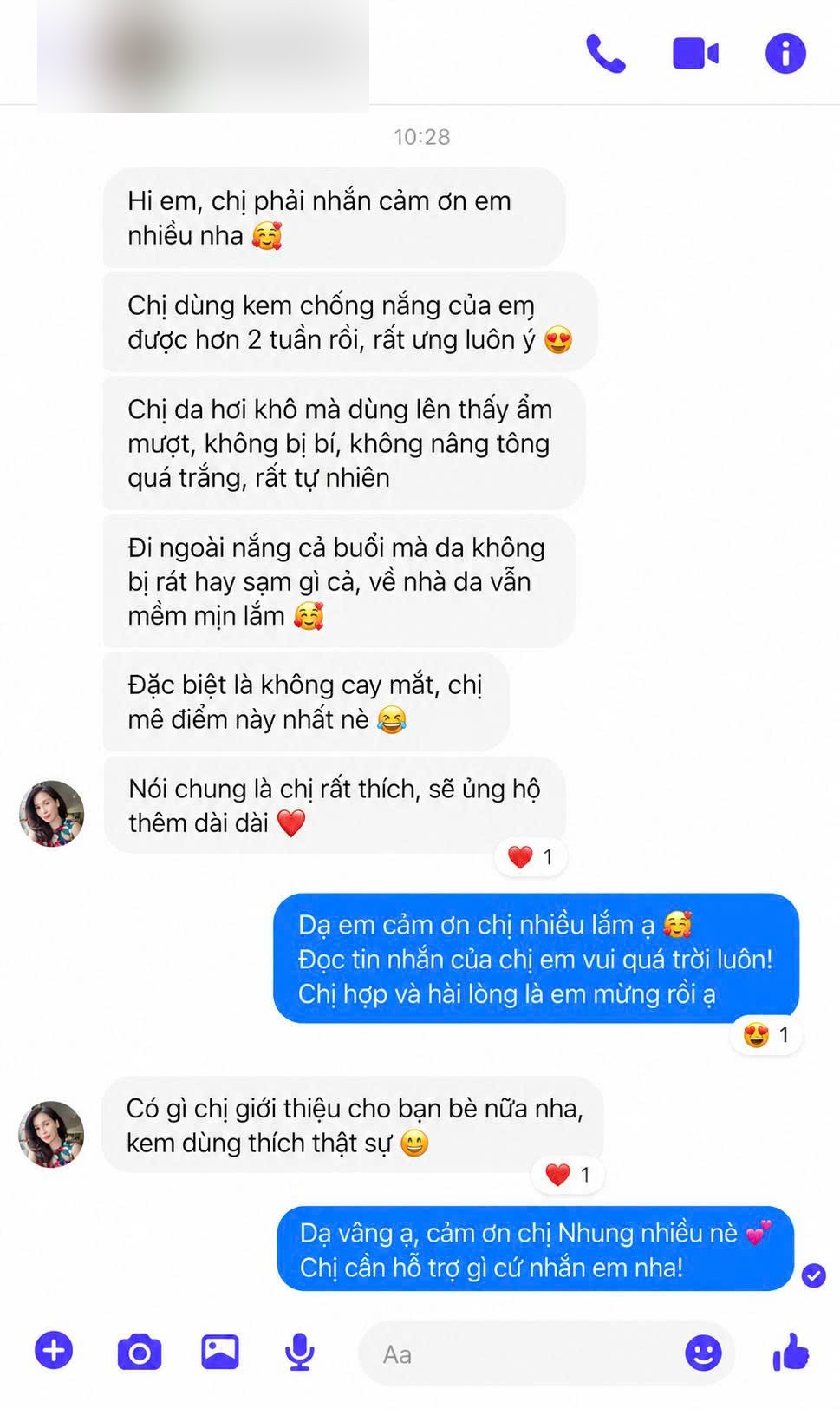 Feedback khách hàng Bioreju