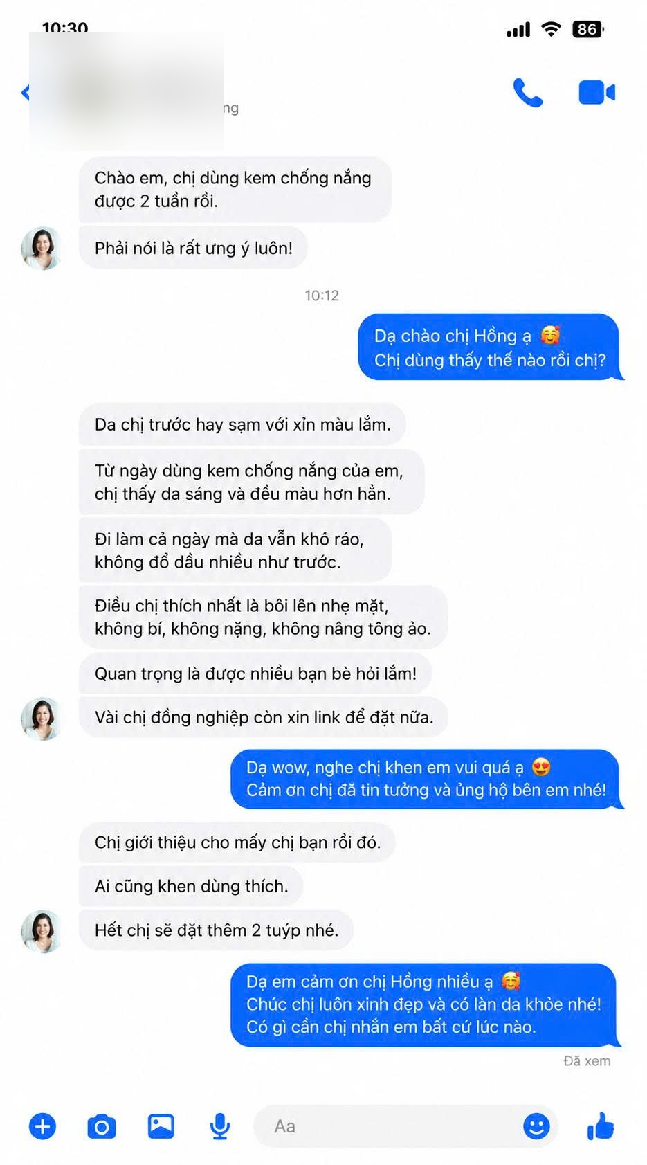 Feedback khách hàng Bioreju