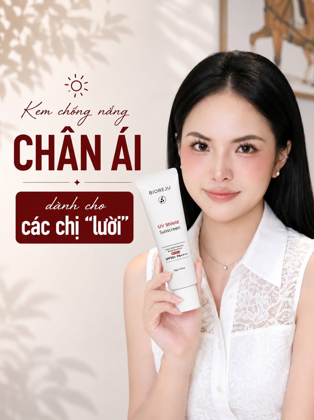 Kem chống nắng Bioreju UV Shield SPF50+ PA++++